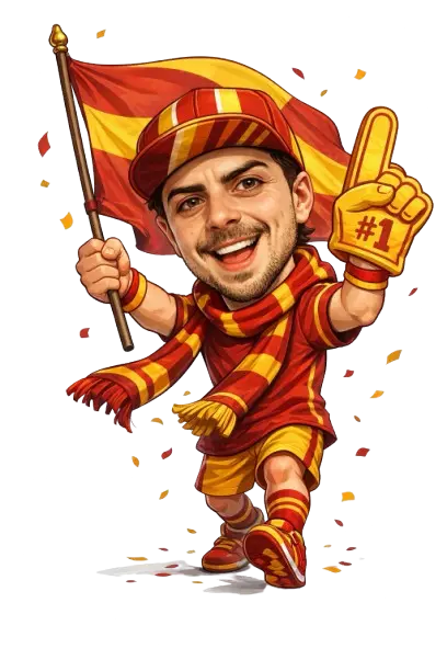 Caricatura Fabio Di Giannantonio GPK Games